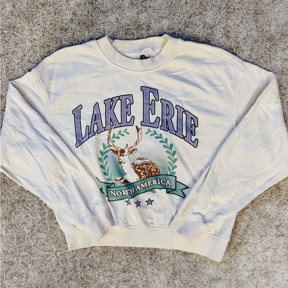 H&M Lake Erie Graphic Sweatshirt